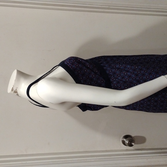 Tommy Girl Juniors Size L Blue Tiered Maxi Length Sundress-Y2K Beach Resortwear - Picture 4 of 10